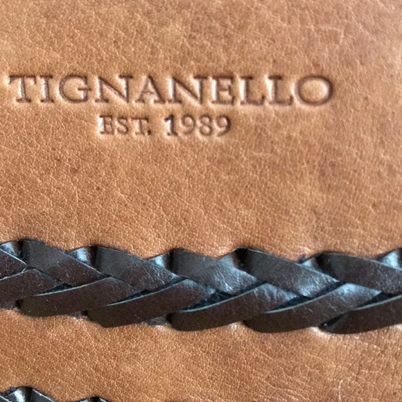 Tignanello Genuine Leather purse ! New with tags attached! Trying to downsize 🤗 - Picture 2 of 5